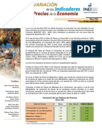 Informe Técnico Variación de Precios Marzo 2022