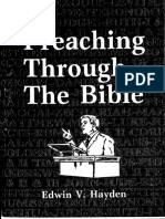 Preaching Through The Bible