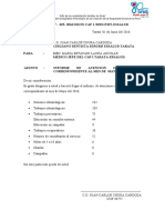 INFORME de avances de trabajos odontologicos -MAYO