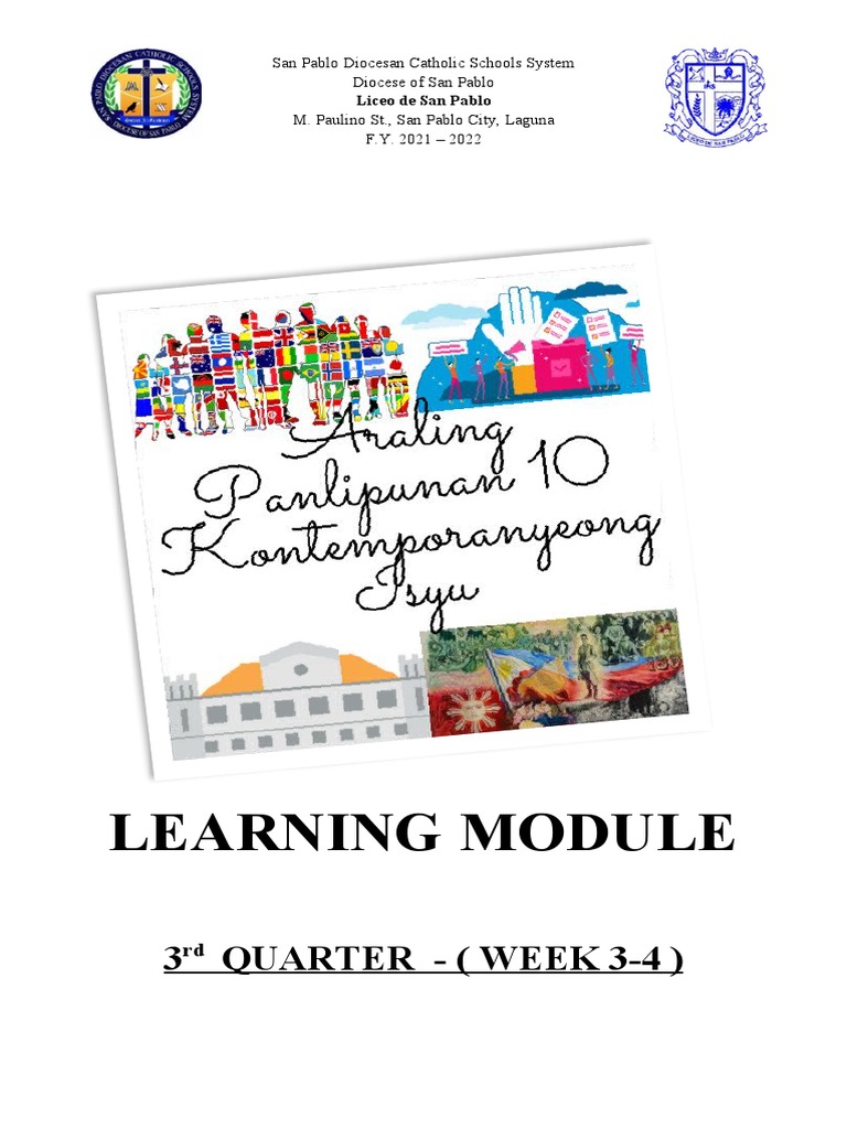 Module Edited Q3 Week 3-4 | PDF