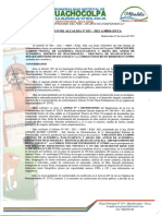 Resolucion de Alcaldia Nº032-2021