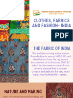 Clothes, Fashion & Fabrics