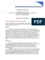 Síntese Crítica - Valsui Júnior - M9974 - On The Contingent Value of IT-based Capabilities For The Competitive Advantage of SMEs