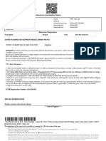 Covid-19 (Sars Cov-2) Throat/Nasal Swab-Hr H/C : Laboratory Investigation Report