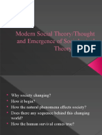 Modern Social Theory - Updated