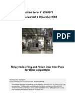 Machine Serial #1539/8872 Service Manual December 2003