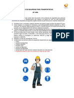 Protocolo de Seguridad Transportistas - LIMA