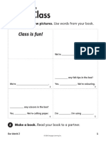 Our World 2 - Unit 1.4 - Extra Worksheet