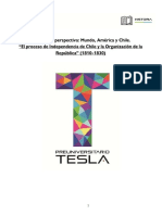 El Proceso de Independencia de Chile y La Organización de La República (1810-1830)