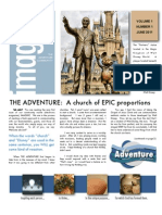 THE ADVENTURE: A Church of EPIC Proportions: Number 1 JUNE 2011