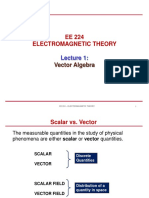 01 EE 224 Vector - Algebra