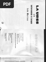 La URSS y la contrarrevolución de terciopelo (Ludo Martens)