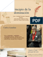 Principio de La Dominacion Final