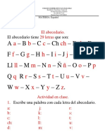 1º Clases #110 - 111 de Español Grado 1º