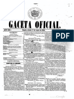Gaceta Oficial de 3 de Eenro de 1852 - República de La Nueva Granada
