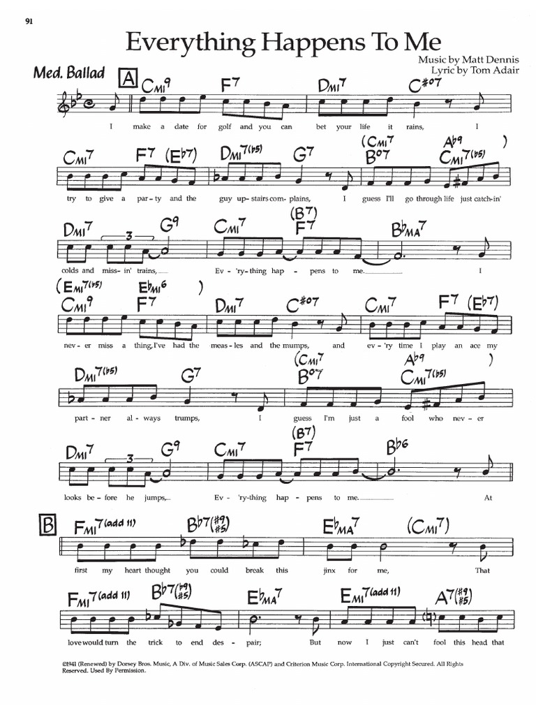 Everything Happens To Me PDF