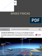 Bases Físicas Teledetección