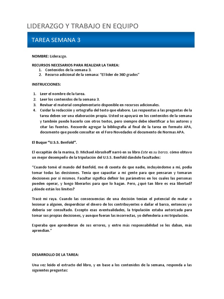 S3 Tarea | PDF | Crecimiento personal y profesional