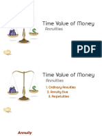 Time Value of Money: Annuities