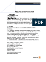 Software Requirements Specification