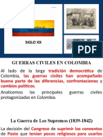 Clase 28 Guerras Civiles en Colombia Siglo XX