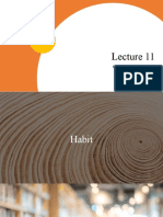 Lecture 11 - Habit and Procrastination