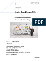 Producto Academico 3 Ingenieria de Metodos Grupo 1 NRC 15284