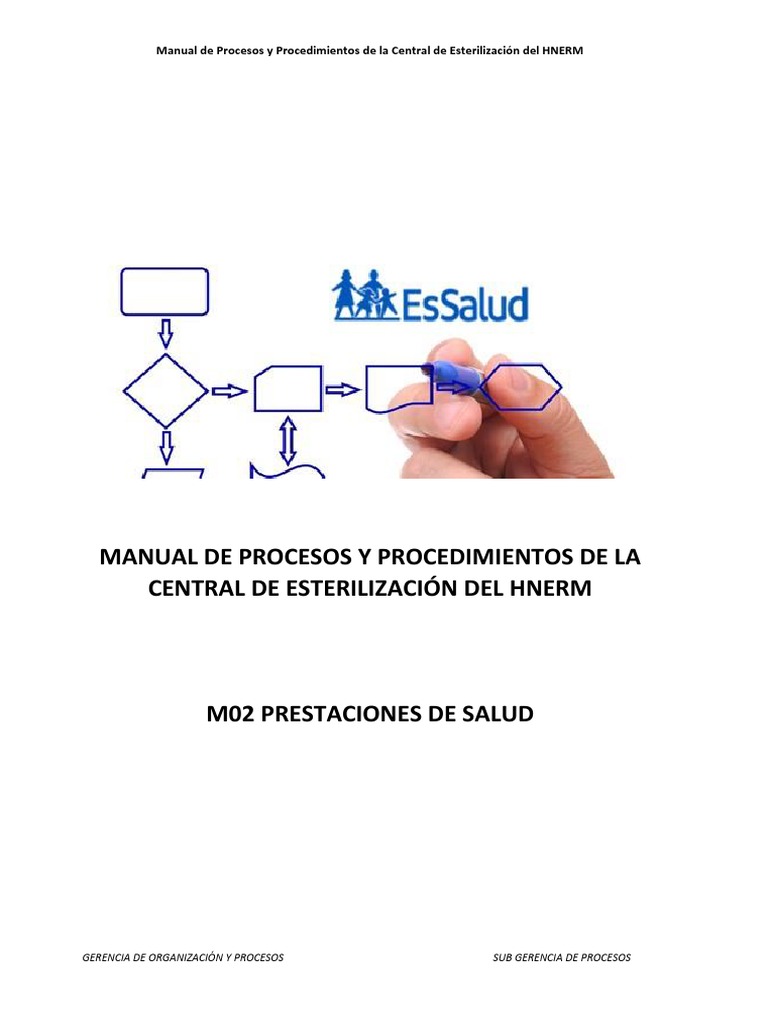 Manual de Esterilización HNERM | PDF | Esterilización (Microbiología ...