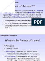 What Is "The State" ?