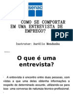 Aula Entrevista de Emprego