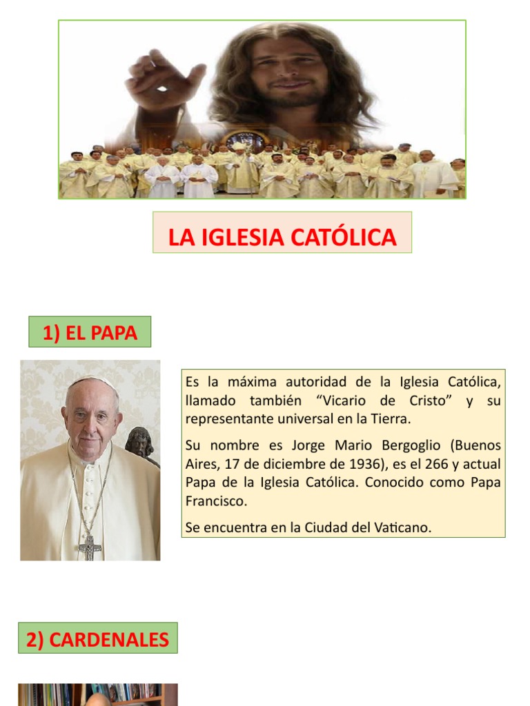 Estructura Jerárquica de la Iglesia Católica | PDF