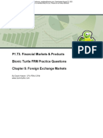 P1.T3. Financial Markets & Products Bionic Turtle FRM Practice Questions Chapter 9. Foreign Exchange Markets