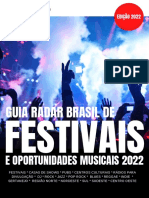 Guia Radar Brasil Festivais 2022