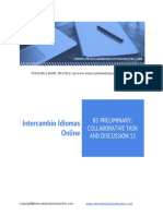 Intercambio Idiomas Online: B1 Preliminary: Collaborative Task and Discussion 15
