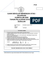 Soal Usbn KTSP Sma Susulan