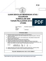 Soal Usbn KTSP Sma Utama