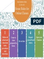 House Rules For Online Classes