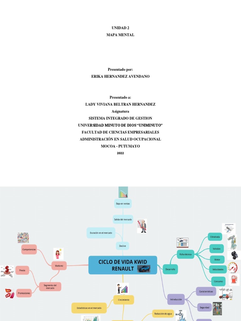 Sistema Integrado de Gestión: Mapa Conceptual de la Unidad 2 | PDF