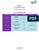 Schedule - Lex Infinitum 2022 PDF