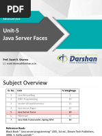 Adv - Java GTU Study Material Presentations Unit-5 Java Server Faces 2.0