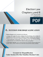 ELECTION LAW.CHAPTER 3 AND 8