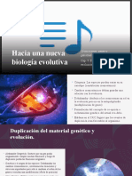 Hacia Una Nueva Biología Evolutiva