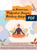 Booklet Atasi Kecemasan Postpartum Dengan Relaksasi Autogenik