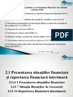 Prezentarea Situațiilor Financiare Și Raportarea Financiară Interimară (IAS 1, IAS 7 Și IAS 34)
