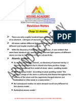 Chap 12 Atoms (Revision Notes) - Rgskussnmj4n1iy7jkk6