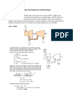 ME331 Thermodynamics: PS #4 Solutions: Numeric 1