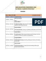 Agenda, FICCI Higher Education Conference Mar 29-30,2022