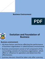 Business Environment Factors and Forces