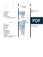 Fair Value Option Bonds Payable Annual Amortization