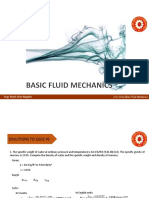Fluid Mechanics Density Calculations